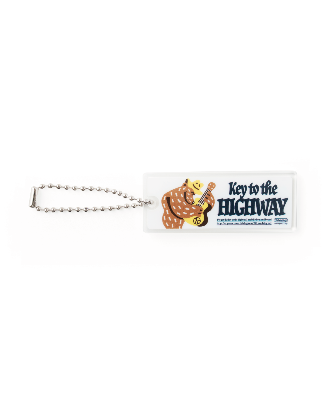KEY TO THE HIGHWAY KEY HOLDER