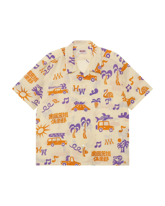 沖縄発ブランド"Eanbe"とコラボしたアロハシャツのお知らせ