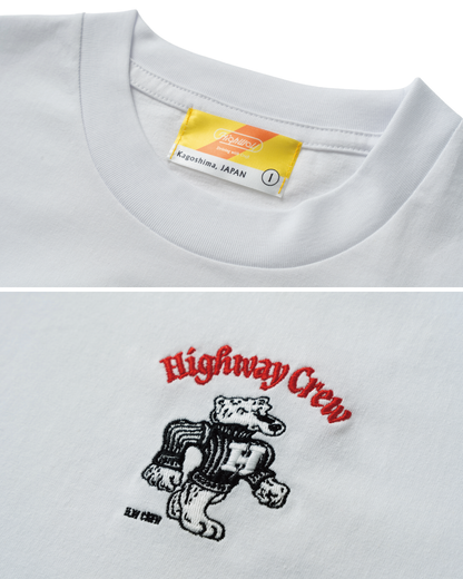 Highway BEAR T-shirts White