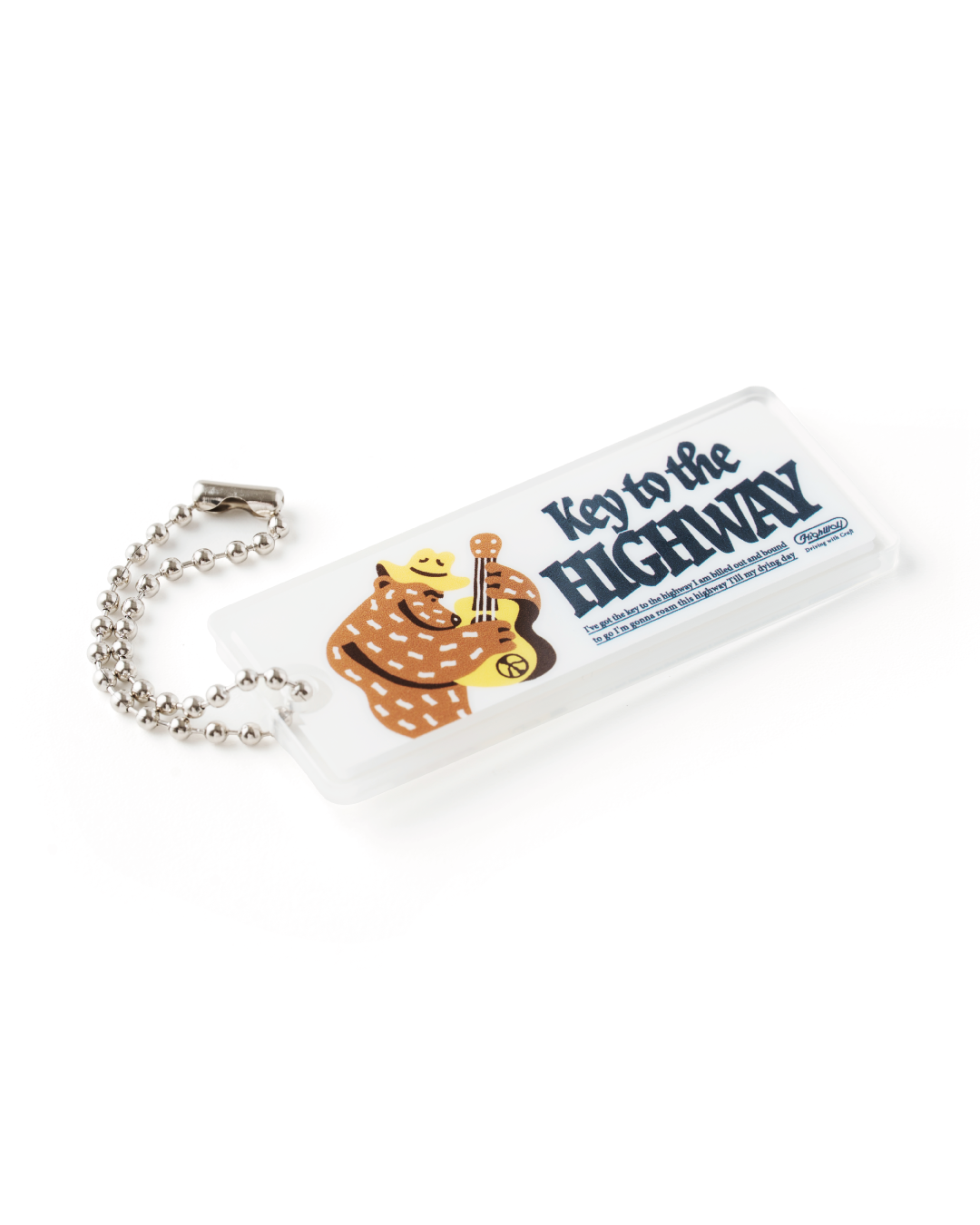 KEY TO THE HIGHWAY KEY HOLDER