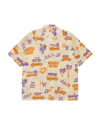 Highway 南国灰道倶楽部 アロハシャツ