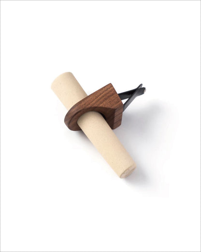 CAR FLOWER VASE (White/Cultivate)