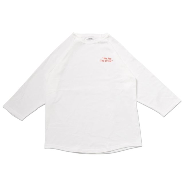 We Are The Driver ラグラン 3/4スリーブ Tシャツ